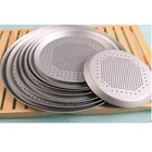 Baking Tray Plate Round Cooking Pizza Aluminium - 10 Inch 2