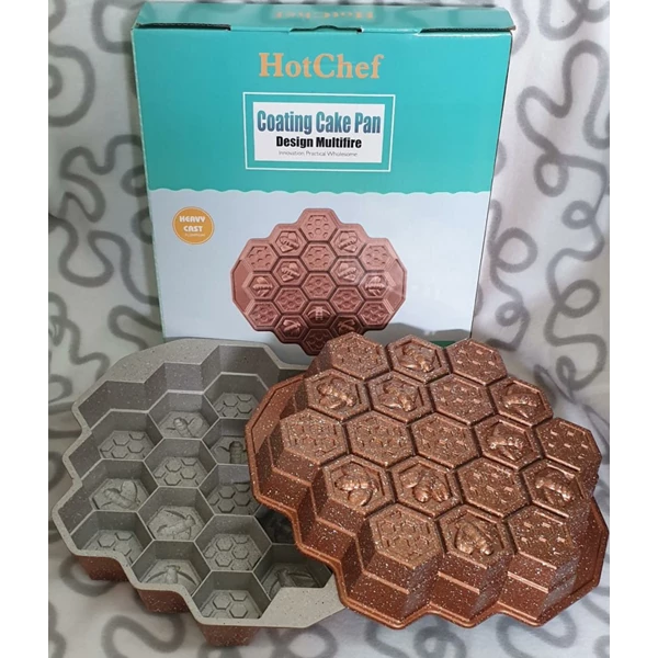 Bundt Pan Honey Comb Cake Anti Lengket Loyang Kue Cetakan Kue Baking
