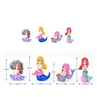 Cake Topper Figure Hiasan Kue Karakter Mermaid Putri Duyung Per Pcs 1