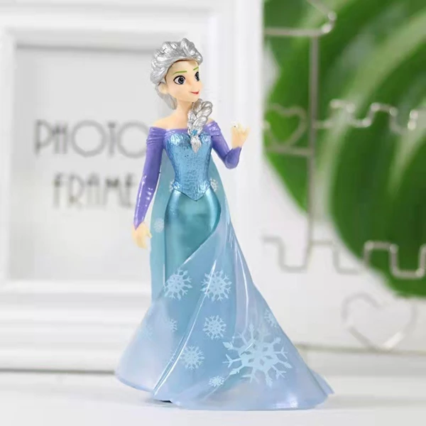 Cake Topper Figure Hiasan Kue Tart Karakter Princess Elsa Frozen