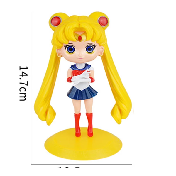 Cake Topper Sailor Moon Kue Ulang Tahun Ultah Penghias Tart Figure