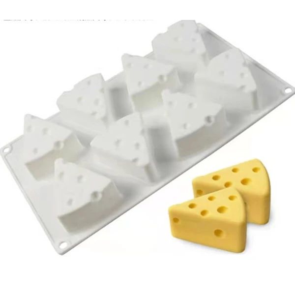 Cetakan Silicone Coklat Cake Puding Es Tahan Panas Silikon Mini Cheese