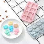 Cetakan Silicone Silikon Puding Es Coklat Cake Motif Hello Kitty W/Mix 1