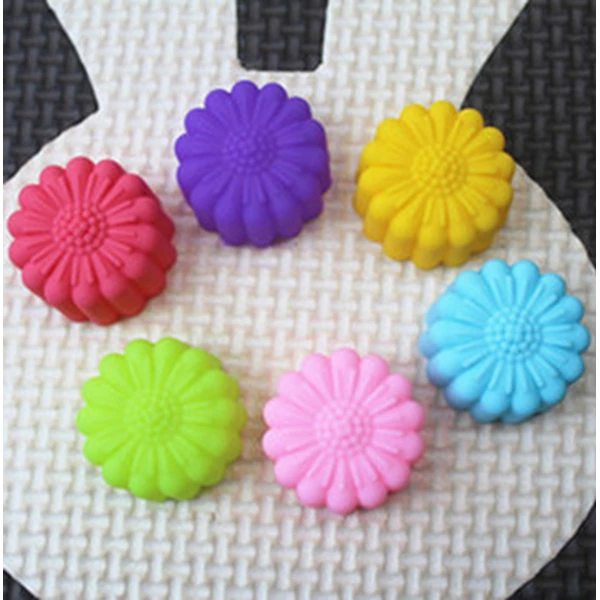 Silicone Cup Cake Cup Cake Silicone Mold Muffin Bloom Type 15 Pc