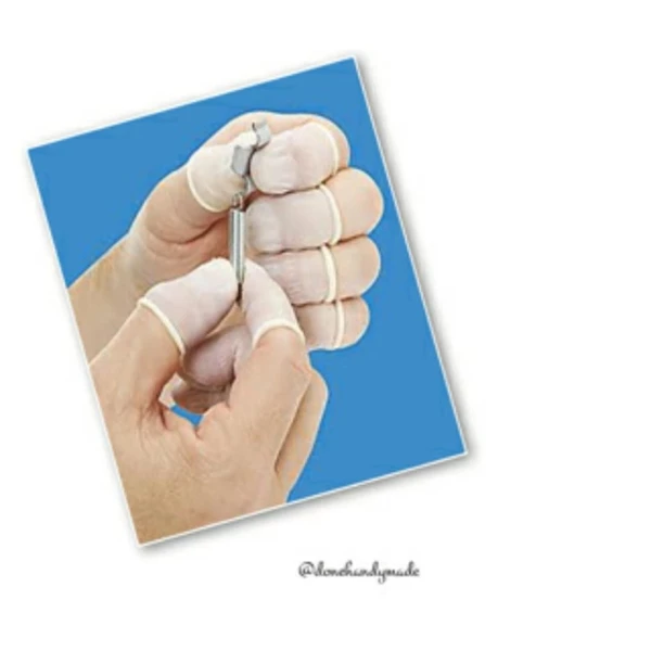 Finger Coat Sarung Tangan Jari Silikon (24pcs)