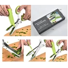 Gunting Multi Blade Stainless Steel Scissors Pemotong Sayur Vegetables 1